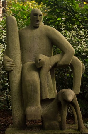 Shepherd by Richard Lawrence at The Sculpture Park