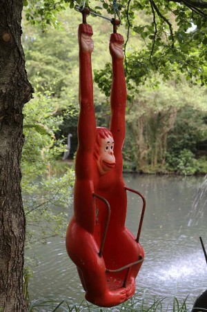 Swinging Orangutan at The Sculpture Park