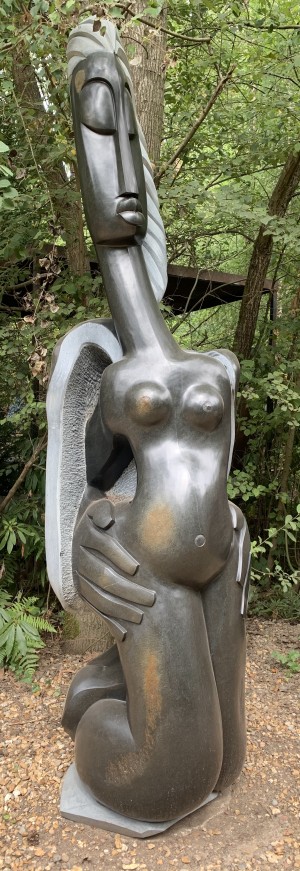Angel in Bloom by Tinei Mashaya at The Sculpture Park