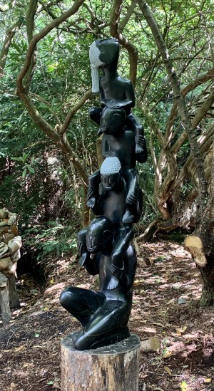 Supporting My Family by Tinei Mashaya at The Sculpture Park