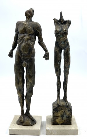Two Figures by Anon Unknown at The Sculpture Park