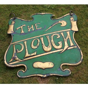 The Plough Double Sided 3 Dimensional Pub Sign at The Sculpture Park