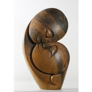 Tender Embrace by Cuthbert Tendai at The Sculpture Park