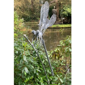 Damselfly by Nik Burns  at The Sculpture Park 