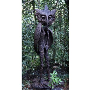 Who Invited The Owl Man by David Cooke at The Sculpture Park