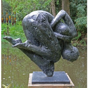 Dylan Lewis, Trans Figure II, Bronze, 3 of 8, The Sculpture Park