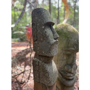 Easter Island Heads at The Sculpture Park