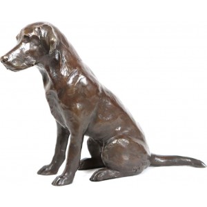 Labrador - Man Dog by Helen Harnett at The Sculpture Park