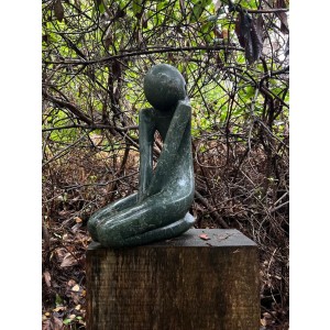 Humble II (small) by Misheck Makaza at The Sculpture Park