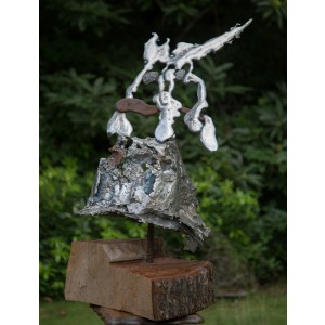 Molton Metal 1 by John Bates at The Sculpture Park