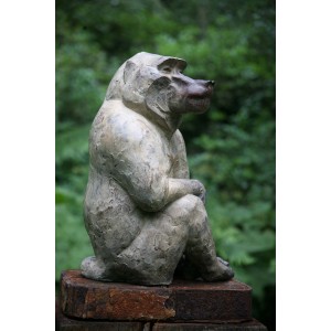 Sitting Baboon by Lucy Kinsella