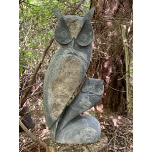 Owl & Owlette by Simon Chidharara at The Sculpture Park