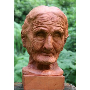 Bust of Old Man by Rigo Righi