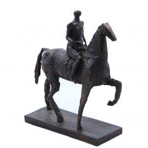 Horse & Rider by Robert Clatworthy at The Sculpture Park