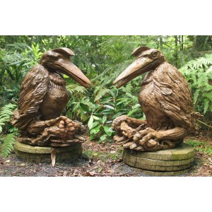 Pair of Stymphalian Birds by Stephen Hunton