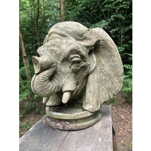 Stephen Hunton, The Elephant, Reconstituted Portland Stone, The Sculpture Park