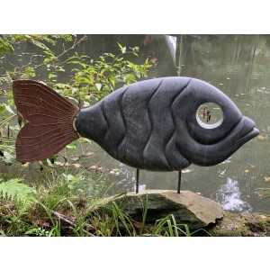 The Big Fish by Emmanuel Changunda at The Sculpture Park
