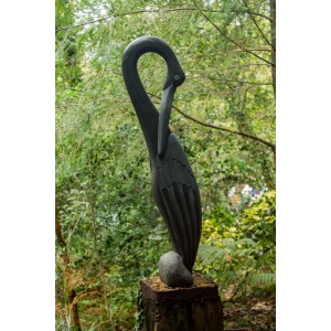 Preening Bird by Tinashota Chiheta at The Sculpture Park