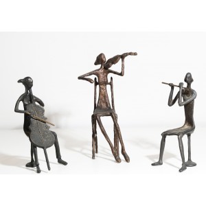 Trio of Musicians by Anon Unknown at The Sculpture Park