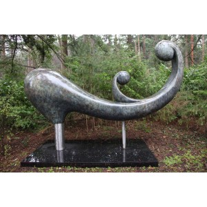 Mother Playing with Child by Victor Halvani at The Sculpture Park