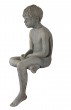 Seated Boy by Brian Alabaster at the sculpture park