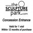Concession Ticket to The Sculpture Park