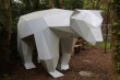 Polo the Polar Bear by Liam Hopkins at The Sculpture Park 