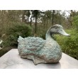Anon. Two Ducks, Bronze, Open, each 20cm high, 18cm wide, 35cm deep