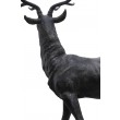 Lifesize Figure of a Stag by Anon Unknown at The Sculpture Park