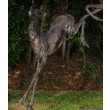 Wild Deer Leaping by Claire Norrington at The Sculpture Park