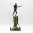 Deadelus Escaping Lizards by Noah Taylor, Patinated Brass & Copper, Unique, The Sculpture Park