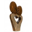 Deeply in love by Cuthbert Tendai at The Sculpture Park