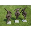 Freedom of Movement I, II, III by Mieke DeWeerdt at The Sculpture Park