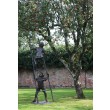 Scrumping, Boys on Ladder by Olwen Gillmore at The Sculpture Park
