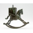 Rocking Horse Box by Noah Taylor, Patinated Brass & Copper, Unique, The Sculpture Park