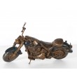 Miniature 'Freedom', Harley Davidson Fatboy by Steve Wood and Clive Morris at the sculpture park