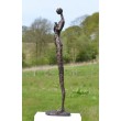 Tanya Russell, Tenderness, Bronze, 78cm high, 18cm wide, 18cm deep
