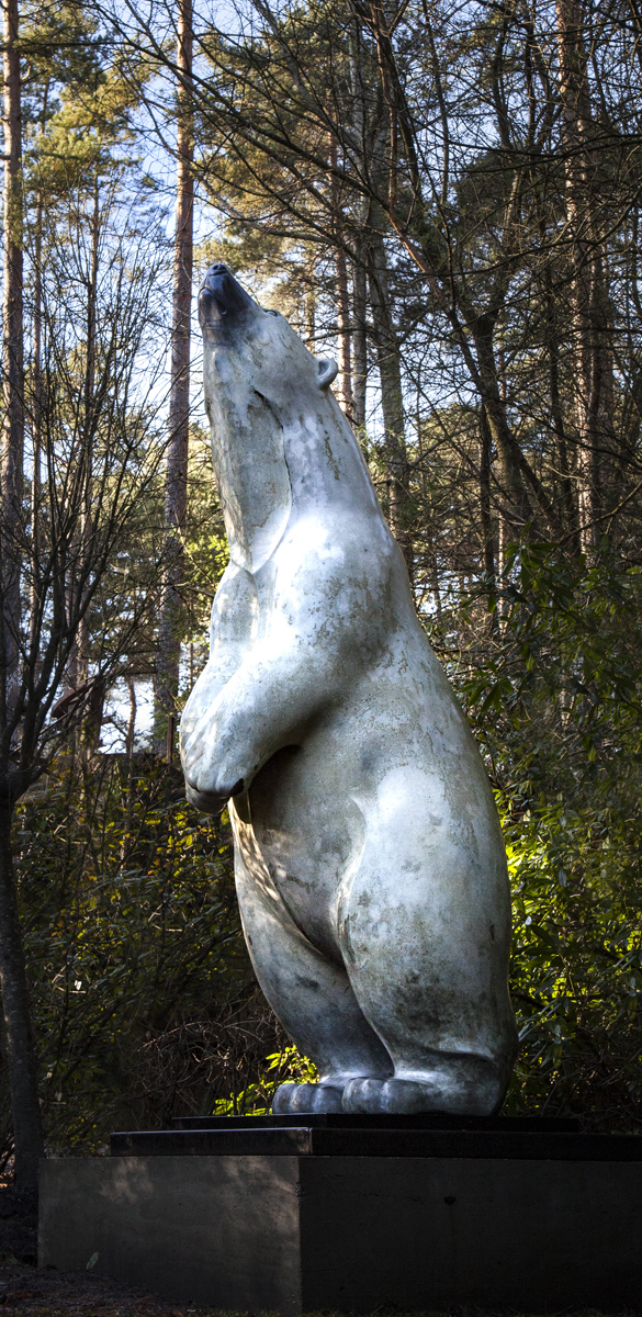 The Sculpture Park Welcomes Polar Bear Sculpture from London Zoo