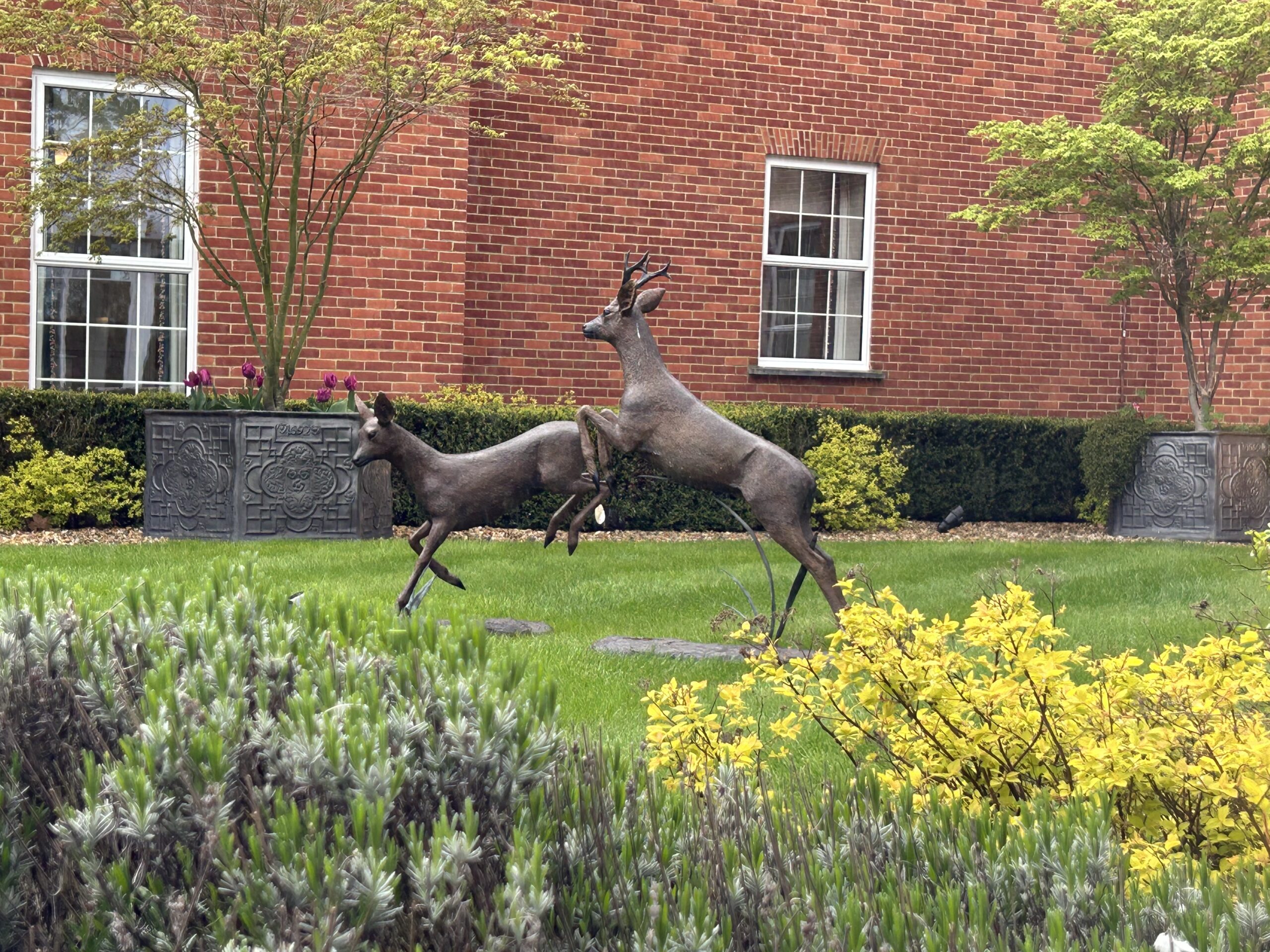 Leaping Deer from The Sculpture Park at Four Seasons Hotel