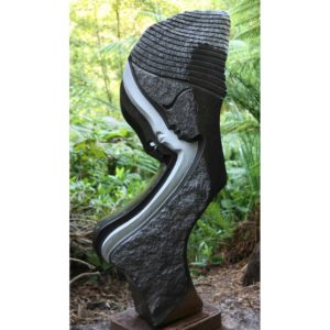 Shona Sculpture - The Three Faces, Martin Mantimura, Springstone